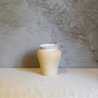 Vase n.31 | Moucheté blanc et crème - FACE