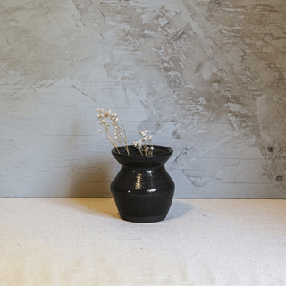 Vase n.87 | Noir texturé - FACE