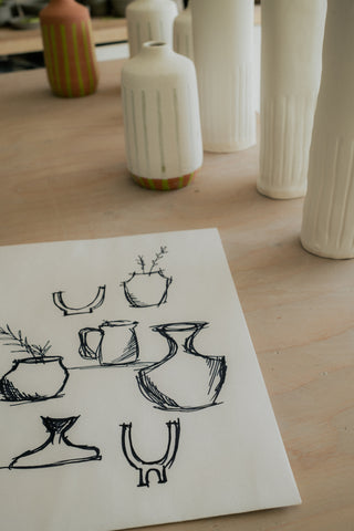 Création de hautes pièces (exemple pichet, vase, etc.)