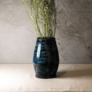 Vase n.7 | Bleu et Noir - FACE