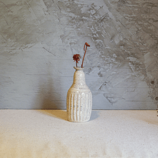 Vase n.82 | Soliflore aux nuances de gris - FACE